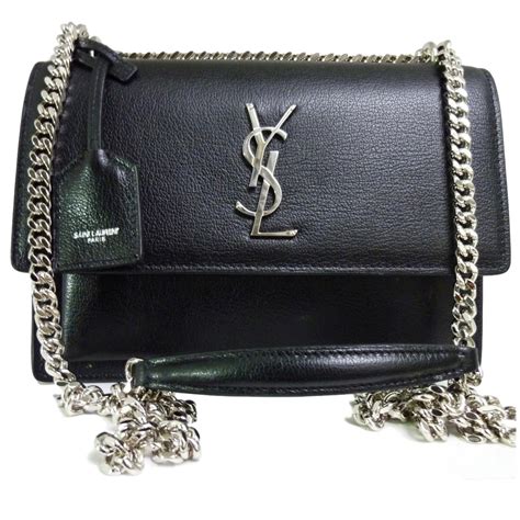 yves saint laurent black purse